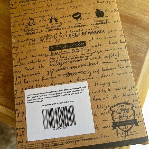 CASELY Vincent’s Flowers | Van Gogh Museum Case 12 PRO MAX•BOLD+MAG SAFE - Picture 4 of 9